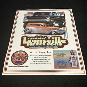 Street Rod Nationals 20 x 24 Poster Louisville Kentucky 30th Anniversary Hot KY - Picture 1 of 10