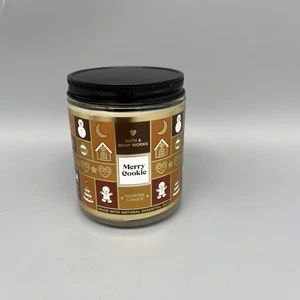 Candela natalizia stoppino singolo Bath and Body Works. Biscotto allegro. NUOVISSIMO - Foto 1 di 2