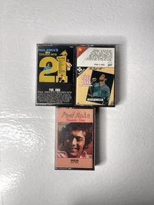 Paul Anka Cassette Lot Of 3 21 Golden Hits, The Best Of Anka, Remember Diana  - Picture 1 of 5