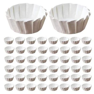4/6/8-Inch Baking Liners 50X Portable Basques Cake Paper Parchment Paper Rounds - Image 1 of 4