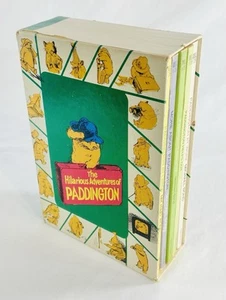 The Hilarious Adventures Of Paddington Bear 1980 Book Set 5 Paperback Books - Picture 1 of 14