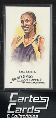 Lisa Leslie 2008 Topps Allen & Ginter #247 Mini Los Angeles Sparks - Image 1 of 2