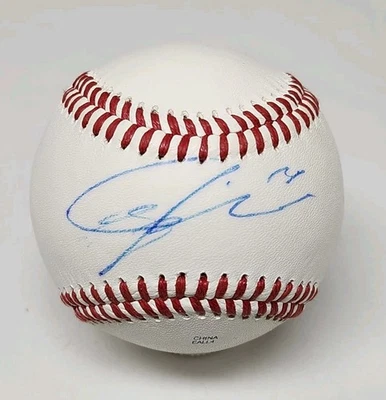 Trevor Richards Signed Autographed Rawlings Official League Baseball DBACKS - Image 1 of 3