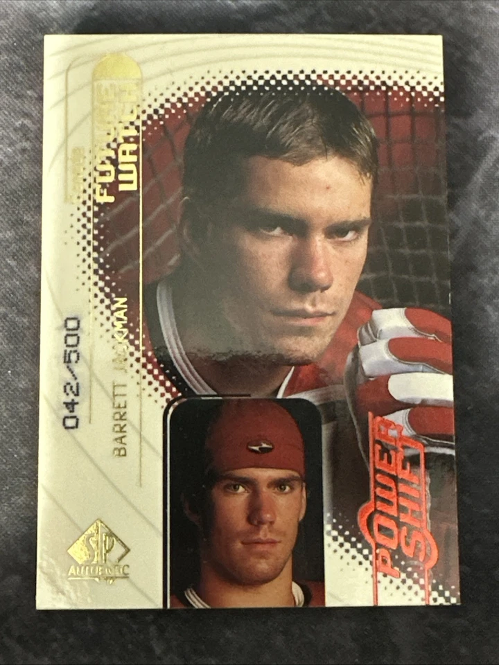 1998-99 SP Authentic Future Watch Power Shift 117 Barrett Jackman Canada - Image 1 of 2