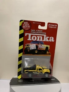 Maisto Tonka 1986 Toyota SR5 Prerunner Pickup Truck 1:64 Yellow/Black NIP VHTF - Picture 1 of 12