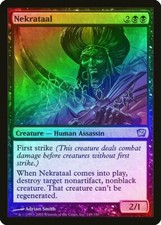 Nekrataal FOIL 9th Edition PLD Black Uncommon MAGIC GATHERING CARD ABUGames