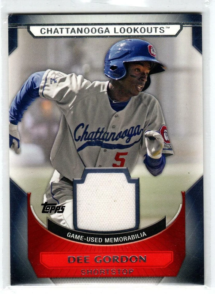 2011 Topps Pro Debut Materials #DG Dee Gordon (ref 180898) - Image 1 of 1