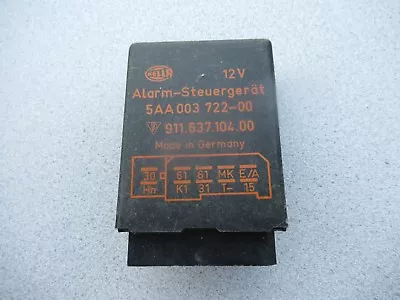 Porsche 911 / 924S / 944 Alarme Antivol Relais HELLA 911 637 104 00 C#E301 - Photo 1/4