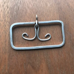 Vintage Sterling Silver Pendant For Necklace - Picture 1 of 9