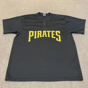 Vintage Pittsburg Piraten Trikot Shirt Herren XL Extra Large #8 Schwarz Kurzarm - Bild 1 von 10