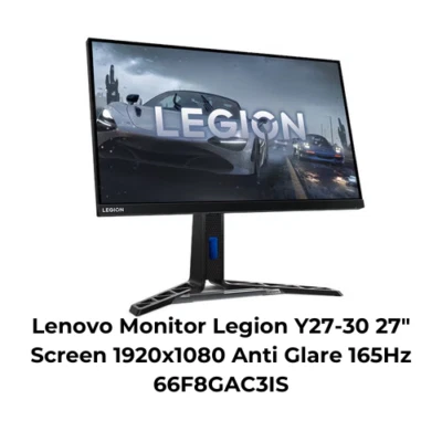 Lenovo Monitor Legion Y27-30 27" Screen 1920x1080 Anti Glare 165Hz 66F8GAC3IS - Image 1 of 2