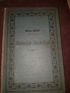 Kinderlied - Kinderspiel. Neue Spiele und Lieder nebst einer Sammlung beliebter - Bild 1 von 3