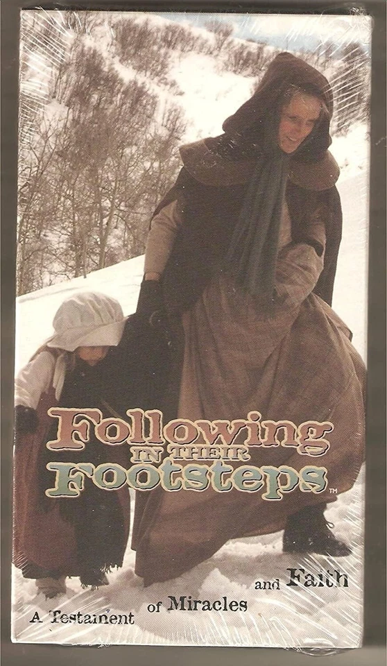 Following In Their Footsteps: Testament of Miracles & Faith VHS Video Brand New  - Image 1 of 1