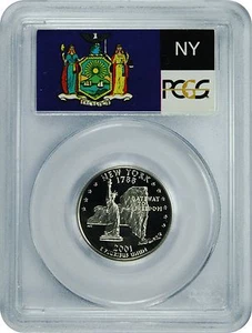2001-S PCGS PR70DCAM barrio del estado de Nueva York - Imagen 1 de 1