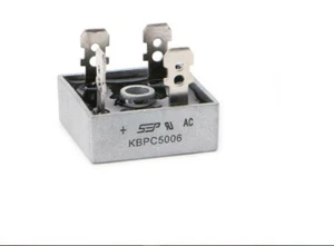 1PCS KBPC5006 Power Bridge Rectifier 50A 600V Metal Case Diode Bridge  - Picture 1 of 3