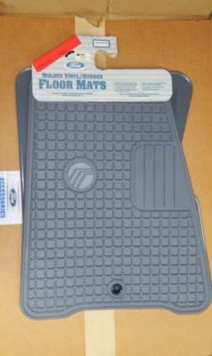 NOS 1995 1996 1997 MERCURY GRAN MARQUIS OPAL GREY FACTORY ACCESSORY FLOOR MATS - Image 1 of 4