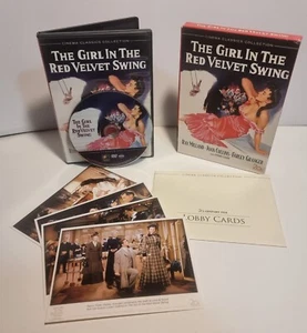 The Girl in the Red Velvet Swing - Joan Collins- RARE DVD & Cards - Reg 1 - MINT - Picture 1 of 5