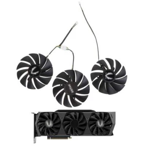 89mm CF9015H12S 4Pin Graphics Card Fan For ZOTAC RTX3090 Trinity RTX 3080 Cooler - Zdjęcie 1 z 11