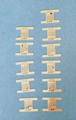 Watch Band Aluminum Calendar 1980 1981 Year 11 Month JOHN DEERE WATERLOO IOWA  Foto 1 de 4