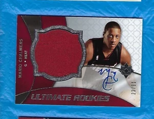 MARIO CHALMERS 2008-09 ULTIMATE COLLECTION ULTIMATE ROOKIES AUTOGRAPH JERSEY #/# - Picture 1 of 2