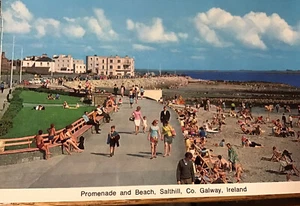Irland Postkarte Salthill Promenade/Strand (Cardall Lmt) - Bild 1 von 2
