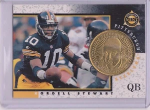 Moneda y tarjeta de latón Pinnacle 1997 como nueva Kordell Stewart #12 ~ múltiples disponibles - Imagen 1 de 1