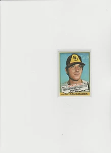 1976 topps traded #44T Doug Rader PADRES - Picture 1 of 1
