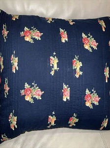 Ralph Lauren Grand Flora Bouquets Printed Square Pillow NWT - Picture 1 of 4