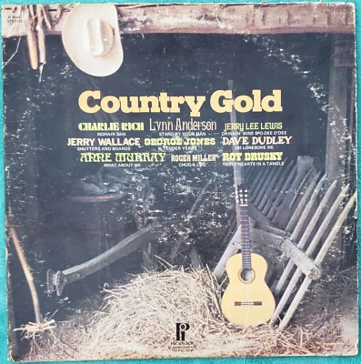 Country Gold Compilation LP Original Vinyl Album Jerry Lee Lewis, Lynn Anderson - Image 1 of 4