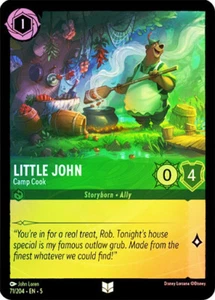 Little John - Camp Cook - Cold Foil - Emerald (Uncommon) - Shimmering Skies - Picture 1 of 1