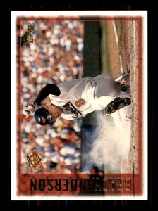 1997 Baseball Topps Brady Anderson Baltimore Orioles #6