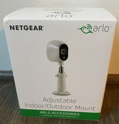 Arlo Security System Indoor/Outdoor Camera Mount Metal White - Image 1 of 4