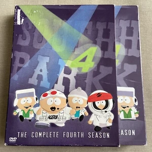 South Park: Complete Fourth Season 4 (DVD 2004 W/ Slipcover 3-Disc Set) Comedy + - Picture 1 of 15