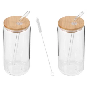 1 Set of Cold Drinks Drinking Cups Beverage Glass Bottles Outdoor Drinking Cups - Picture 1 of 12