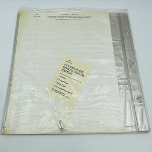 Hallmark Extra Large Album Refill AR7002 6-Pocket 5 Pages 4x6 Photos New Sealed - Picture 1 of 4