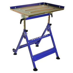 Schweißtisch höhenverstellbar Werktisch klappbar Werkbank 150 kg Schweißen S1 - Bild 1 von 7