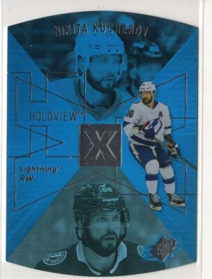 2023/24 UD Extended Holoview #SPX-16 Nikita Kucherov Tampa Bay Lightning - Image 1 of 2