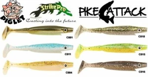 Strike Pro PIGLET SHAD 10 cm / 7 g./ Farbauswahl / Barsch-Köder / Gummiköder - Bild 1 von 6
