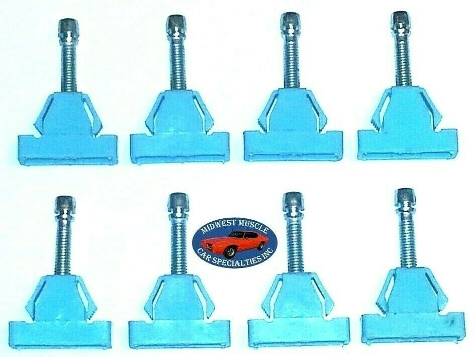 74-90 GM Headlight Head Light Lamp Adjuster Adjusting Screw Bolt & Nut 8pcs C - Image 1 of 4