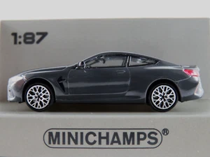 Minichamps 870 029024 BMW M8 Competiton Coupé (2019) in graumetallic 1:87/H0 - Bild 1 von 8
