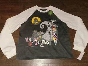 The NIghtmare Before Christmas: Sweatshirt, Size Girls XL 14 16 Glow in the Dark - Picture 1 of 9