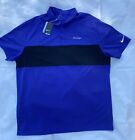 Nike Golf Standard Fit Dri Fit Polo Shirt Beau Rivage Blue Size Xxl