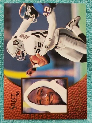 1996 SELECT NAPOLEON KAUFMAN #57 OAKLAND RAIDERS  - Image 1 of 4