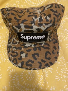 supreme leopard hat