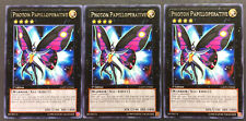 YUGIOH 3x Photon Papilloperative GAOV-EN044 Rare 1st Edition NM Playset