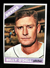 1966 TOPPS "BILLY O'DELL" ATLANTA BRAVES #237 NM/NM+ (COMBINED SHIP)