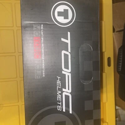 New ! TORC #T-55 Helmets Motorcycle Flat Black Flag Size S - Free Shipping - Image 1 of 4