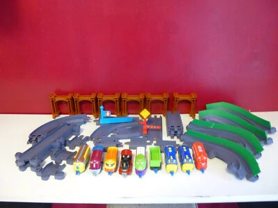Tomy CHUGGINGTON Diecast Train Set - Koko's Safari Tracks, 9 Trains (McAllister) - Image 1 of 4