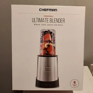 Chefman Personal Ultimate Kitchen Blender Quick Blending Shakes 6 Piece Set - Picture 1 of 3