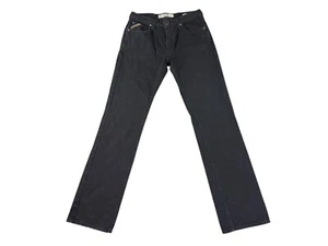 Ariat Jeans Mens 32x38 Black Denim M5 Legacy Straight Leg Western Work - Picture 1 of 11